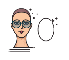 oval face